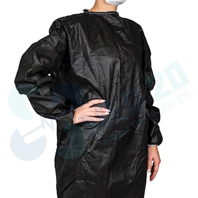 UZUN DÜZ KOLLU Tek Kullanımlık Hasta Önlüğü (NONWOVEN) 